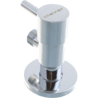 Угловой вентиль CLEVER DESIGN 1/2" х 3/8" 40010