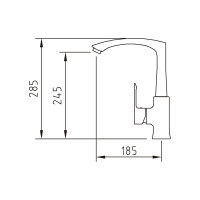 Смеситель для кухни CLEVER AGORA ELEGANCE 98684