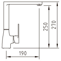 Смеситель для кухни CLEVER ARTIC XTREME 98694