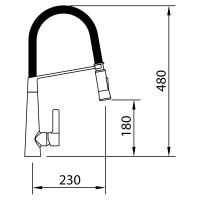 Смеситель для кухни CLEVER CHEF 4 99443