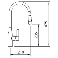 Смеситель для кухни CLEVER CHEF 2 99441
