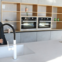 Смеситель для кухни CLEVER CHEF SLIM BLANCO CROMO 60147