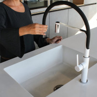 Смеситель для кухни CLEVER CHEF SLIM BLANCO CROMO 60147