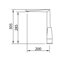Смеситель для кухни CLEVER VENTU 99438
