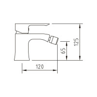Смеситель для биде CLEVER AGORA ELEGANCE 98681