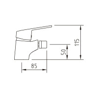 Смеситель для биде CLEVER S12 URBAN 98331