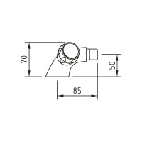 Смеситель для биде CLEVER WITH2 GUAYAMA 96085