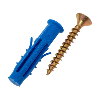 Дюбель с шурупом НАКРЕПКО 6х30 15шт 102304