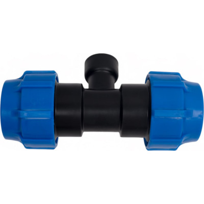Тройник Политэк тпк-аква с внутренней резьбой ф63x1 1/4x63 52611463