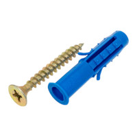 Дюбель с шурупом НАКРЕПКО 8х40 8шт 102309