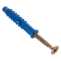 Дюбель с шурупом НАКРЕПКО 6х40 10шт 102306