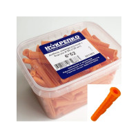 Универсальный дюбель с бортом НАКРЕПКО 6х52 100шт 201903