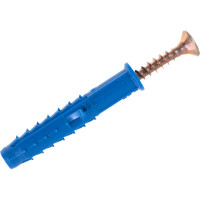 Дюбель с шурупом НАКРЕПКО 8х50 6шт 102310