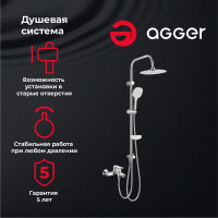 Душевая система Agger A2595000