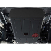 Защита картера + комплект крепежа АвтоБроня cталь, Sollers Atlant 2022-, V - 1.9D, 2.7D 111.01601.1