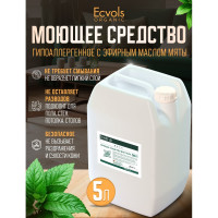 Средство гипоаллергенное для мытья пола Ecvols №1 с эфирными маслами (мята), 5 л 00.01fl5000