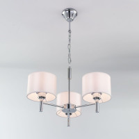 Люстра Citilux Аврора с белыми абажурами CL463130