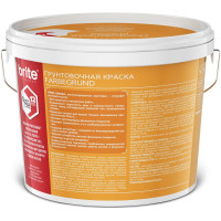 Грунтовочная краска BRITE PROFESSIONAL белая, ведро 9 л О05284