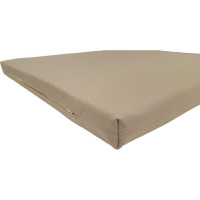 Угловой диван WORKY ротанг, 200x200x79 см, мокко, с бежевыми подушками ARD257830