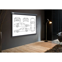 Настенно-потолочный рулонный экран CACTUS 168x299 см Wallscreen CS-PSW-168x299-SG 16:9 серый 1678318