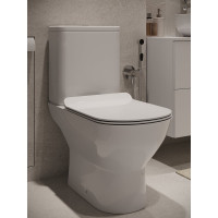Унитаз-компакт Agger безободковый, сиденье с микролифтом X935013259 AT03000