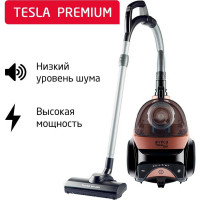 Пылесос ARNICA Tesla Premium с циклонным фильтром, розовый ET14300