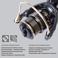 Безынерционная катушка Maximus ARGENT 2500 7+1 подшипник MA25