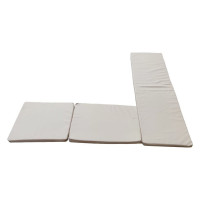 Комплект подушек для углового дивана WORKY набор из трех подушек бежевого цвета ARD257957