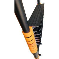 Телескопическая лестница WORKY black max 5,5м 14ступеней ARD258455