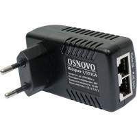 PoE-инжектор OSNOVO Midspan-1/151GA Gigabit Ethernet на 1 порт. sct1223