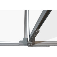 Доска BoardSYS 5 Элементная магнитно-маркерная, 120x340, в металлическом профиле 30ПЭ1*340Ф