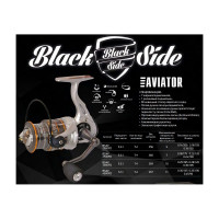 Безынерционная катушка Black Side Aviator 2000FD 7+1 подш. BSAV2000FD
