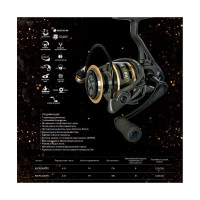Безынерционная катушка Black Side Cerber PG 3000FD 7+1 подш. BSCPG3000FD