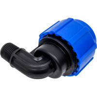 Отвод ПОЛИТЭК с наружной резьбой, 32x1/2 тпк-аква 50013212