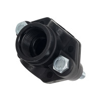 Седелка ПОЛИТЭК (крепление болт) 25 - 3/4" ТПК-АКВА 3000025034