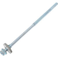 Самосверлящий винт Skreppro SsWp(EPDM) 14х5.5(6.3)х140 (цинк), 100 шт. 4680635460194