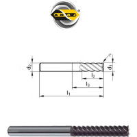 Фреза твердосплавная 16х65х150 мм ANAJ ANAJ-С030-16,0 НА