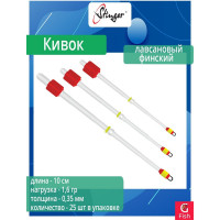 Кивок для рыбалки лавсановый Stinger Финский 140703 350 мкр, 10 см, нагрузка 1.6 г, 25 шт ef9651