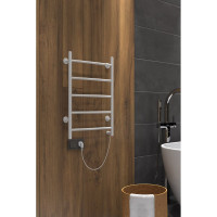 Полотенцесушитель INDIGO Arc electro 60/40 (скр.монтаж, унив.подкл.R/L, белый матовый) LCAE60-40WMR