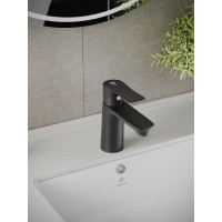 Смеситель для раковины ORANGE Aristo черный M19-021b