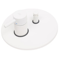 Смеситель для душа Paffoni LIGHT LIG015BO встраиваемый, белый матовый 259070 00259070