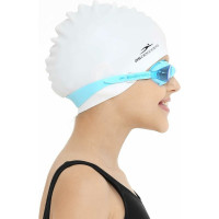 Шапочка для плавания 25Degrees Nuance White 25D21004J, подростковая, силикон УТ-00019514