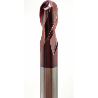 Фреза СпецТехИнструмент твердосплавная сферическая D20-BN10.0-L100-T2-TiAlN-HRC55A STI E550MAX D20-BN10.0-L100-T2-TiAlN-HRC55A