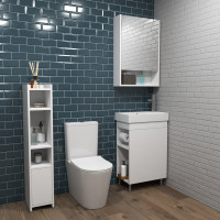 Колонка UNCORIA Алегра 24см, белая 72401
