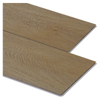 Ламинат Floorwood SPC Uantroo 0.5 мм, 43 класс, 4V 1220x228x5 мм, c подложкой, Дуб Франк/Frank Oak, 2.23 кв.м 6532
