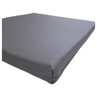 Угловой диван WORKY ротанг, 200x200x79 см, мокко, с серыми подушками ARD257854