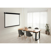 Настенно-потолочный рулонный экран CACTUS 152x203 см Wallscreen CS-PSW-152x203-BK 4:3 черный 1678315