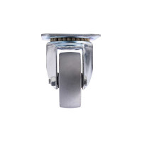 Колесо термостойкое с поворотной платформой 80 мм EMES EM01VKV80X30HEATRESISTANT