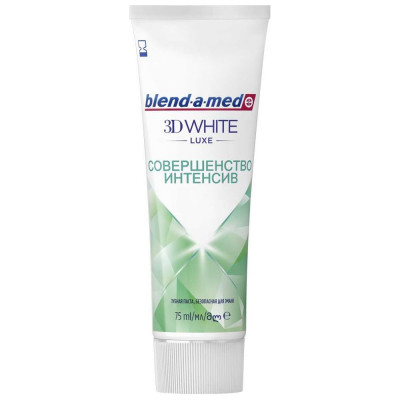 Зубная паста BLEND_A_MED 3D White Luxe Совершенство интенсив 741057