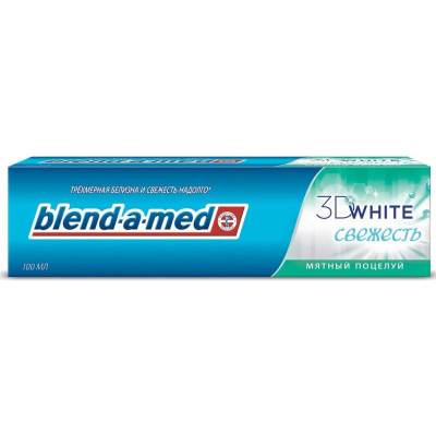 Зубная паста BLEND_A_MED 3D WHITE Мятный поцелуй 15360